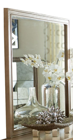 Kalette Oak Mirror - Ornate Home