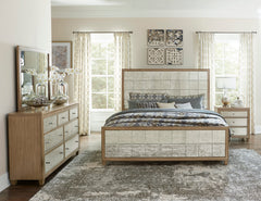 Kalette Silver Queen Bed - Ornate Home