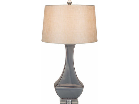 Kalilangan Gray Ceramic Table Lamp - Ornate Home
