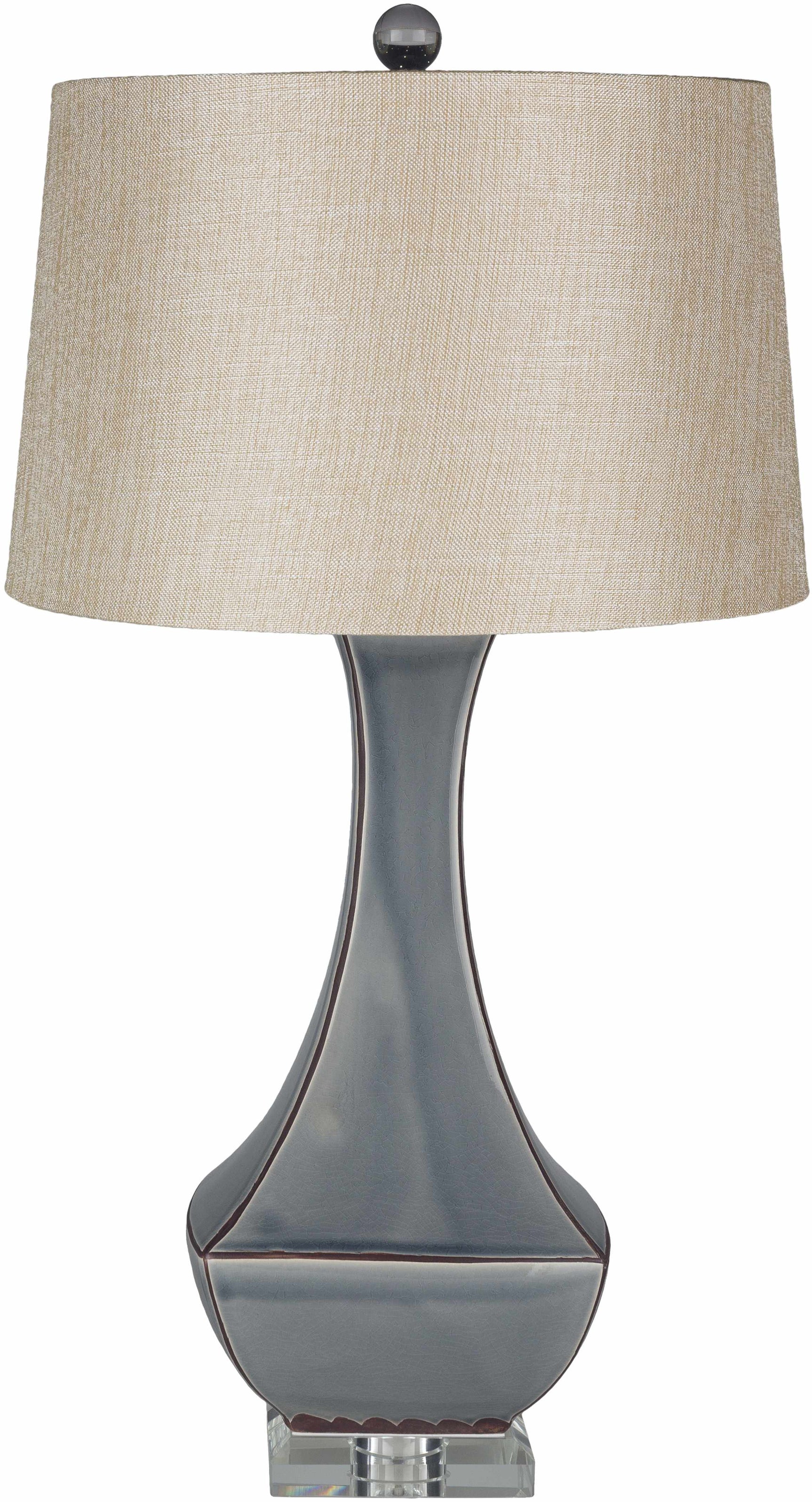 Kalilangan Gray Ceramic Table Lamp - Ornate Home