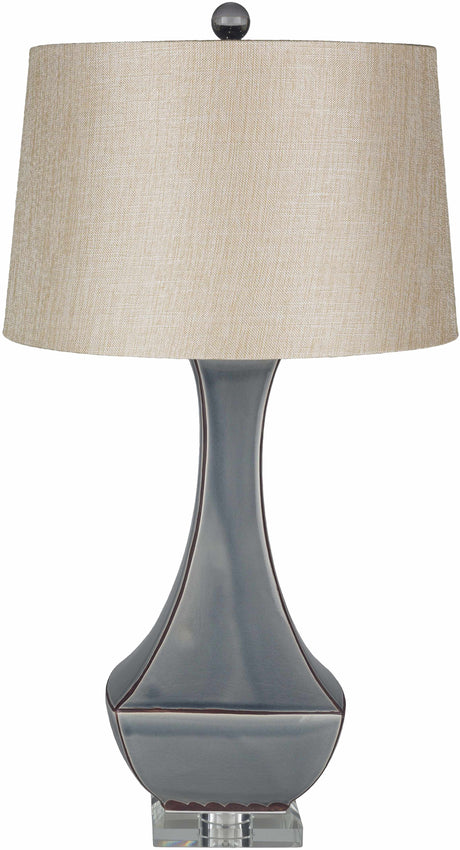 Kalilangan Gray Ceramic Table Lamp - Ornate Home