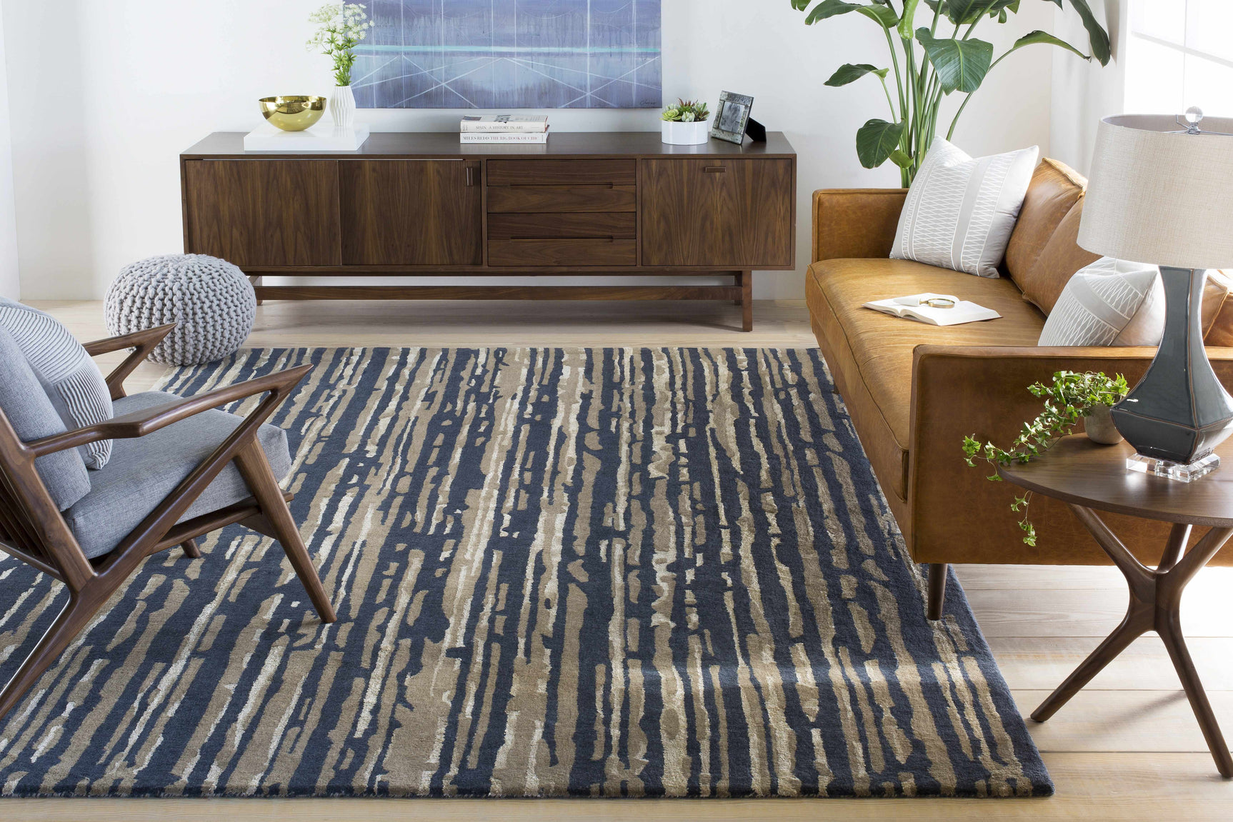 Kalilangan Gray Ceramic Table Lamp - Ornate Home