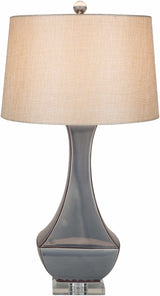 Kalilangan Gray Ceramic Table Lamp - Ornate Home