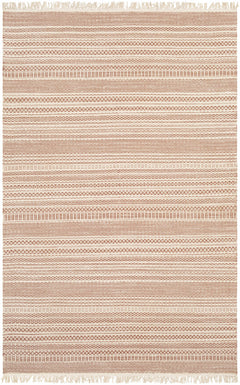Kalinga Red/Cream Flatweave Wool Rug - Clearance - Ornate Home