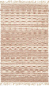 Kalinga Red/Cream Flatweave Wool Rug - Clearance - Ornate Home