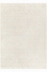 Kalkan High/Low Pile Rug with Tassels - Clearance - Ornate Home