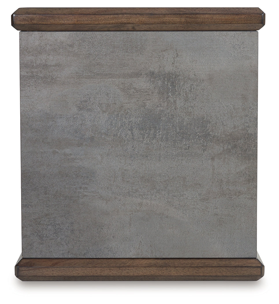 Kallenny Brown/Gray Rectangular End Table (Online Special Price) - Ornate Home