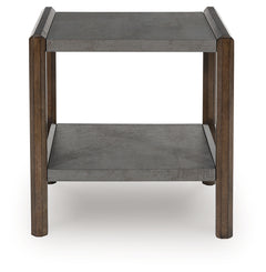 Kallenny Brown/Gray Rectangular End Table - Ornate Home
