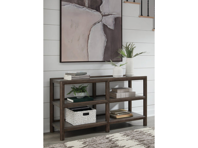 Kallenny Brown/Gray Sofa Table - Ornate Home