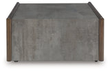 Kallenny Brown/Gray Square Cocktail Table (Online Special Price) - Ornate Home