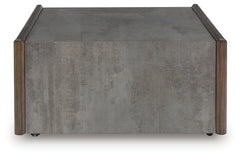Kallenny Brown/Gray Square Cocktail Table - Ornate Home