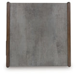 Kallenny Brown/Gray Square Cocktail Table - Ornate Home