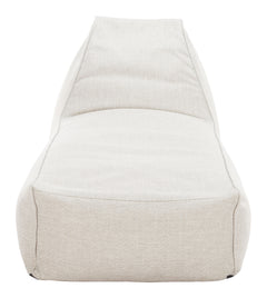 Kalm Beige Chaise Lounge - Ornate Home