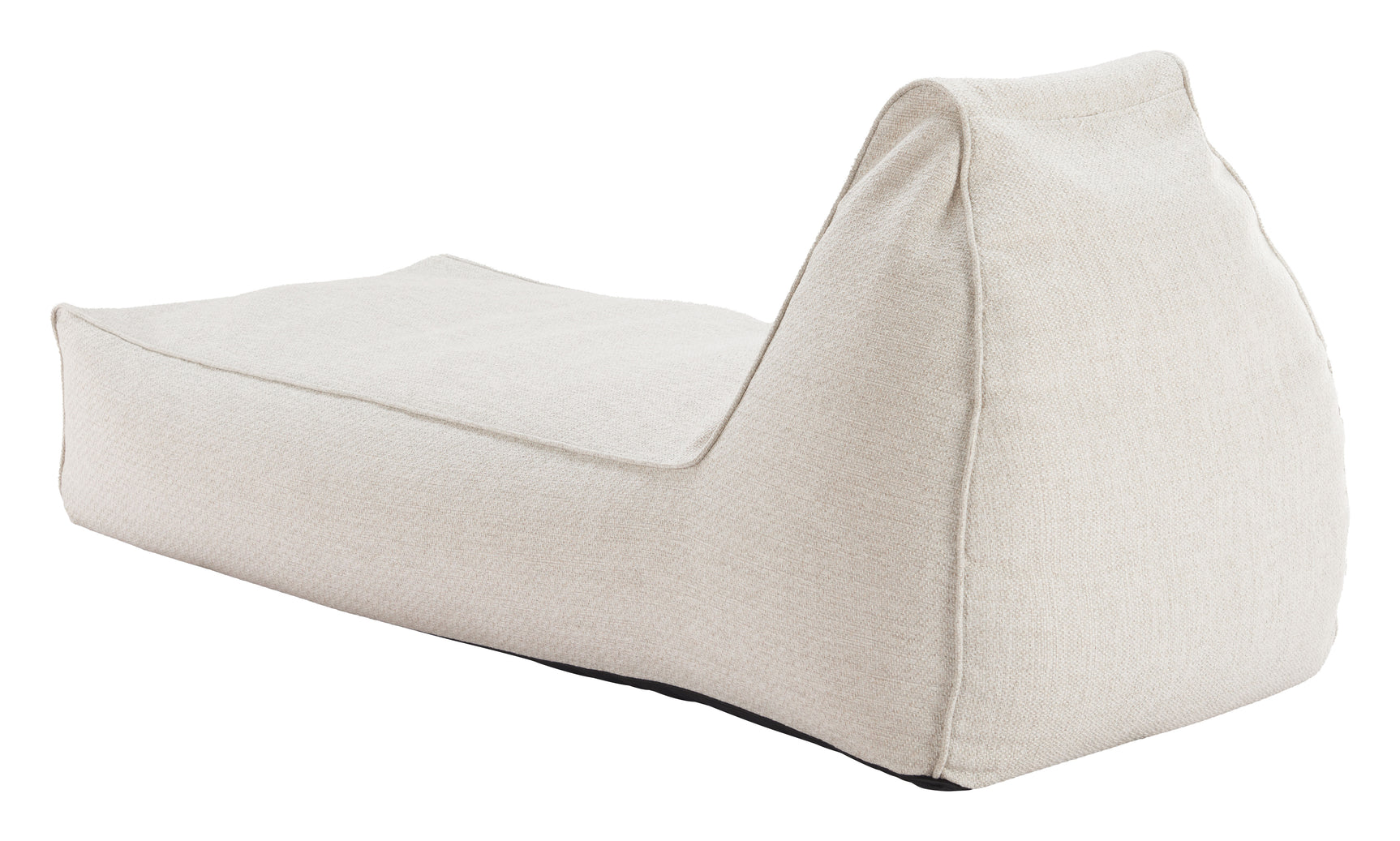 Kalm Beige Chaise Lounge - Ornate Home