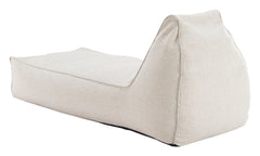 Kalm Beige Chaise Lounge - Ornate Home