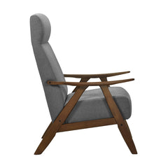 Kalmar Gray Accent Chair - Ornate Home
