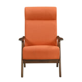 Kalmar Orange Accent Chair - Ornate Home