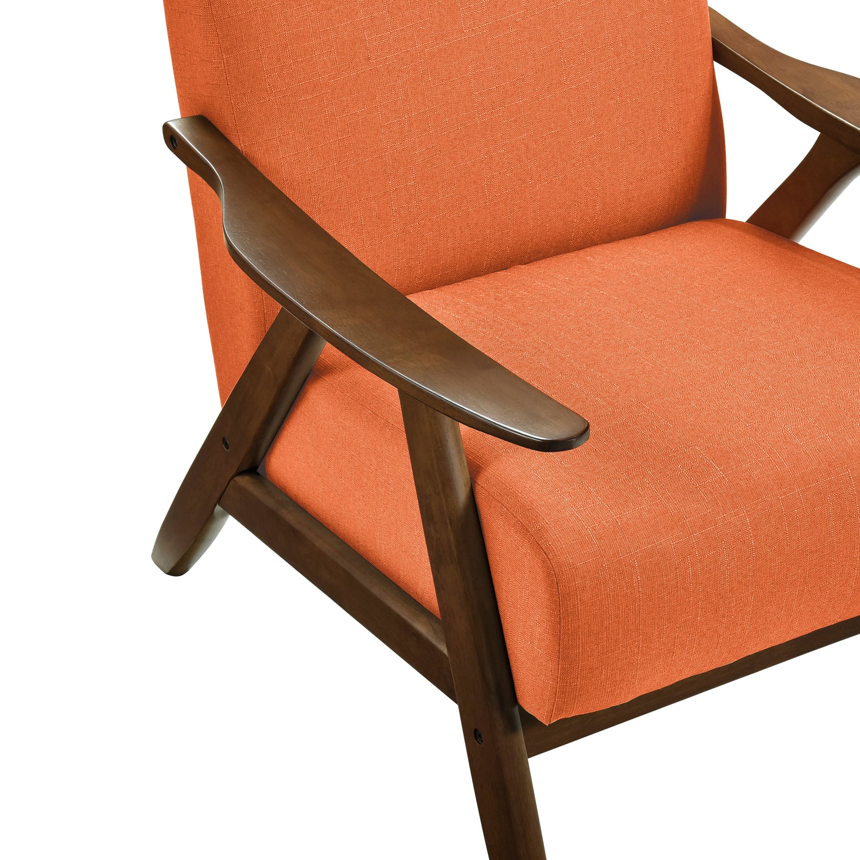 Kalmar Orange Accent Chair - Ornate Home