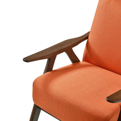 Kalmar Orange Accent Chair - Ornate Home
