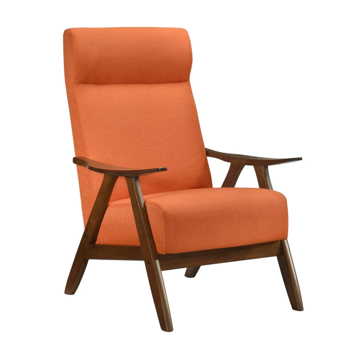 Kalmar Orange Accent Chair - Ornate Home