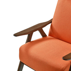 Kalmar Orange Accent Chair - Ornate Home
