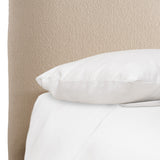 Kalo Beige Fabric Panel King Bed - Ornate Home