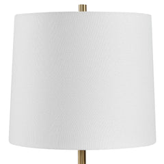 Kalo Brown Semi-Circular Table Lamp - Ornate Home