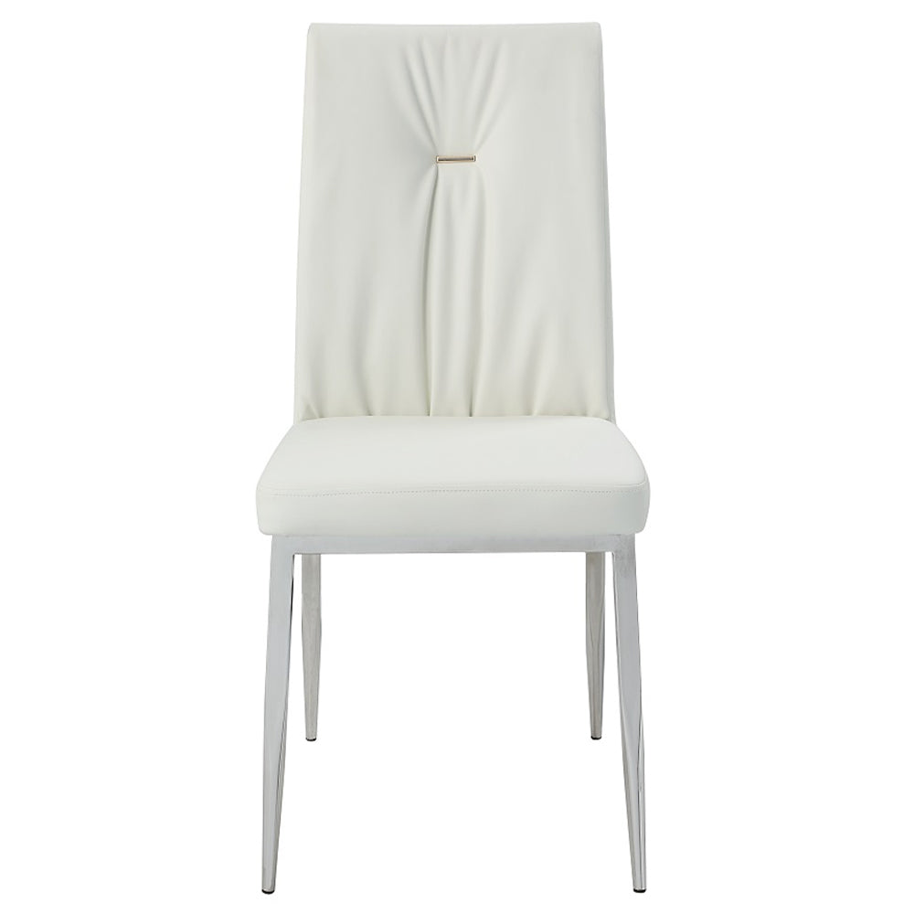 Kamaile White Side Chair (Set of 2) - Ornate Home