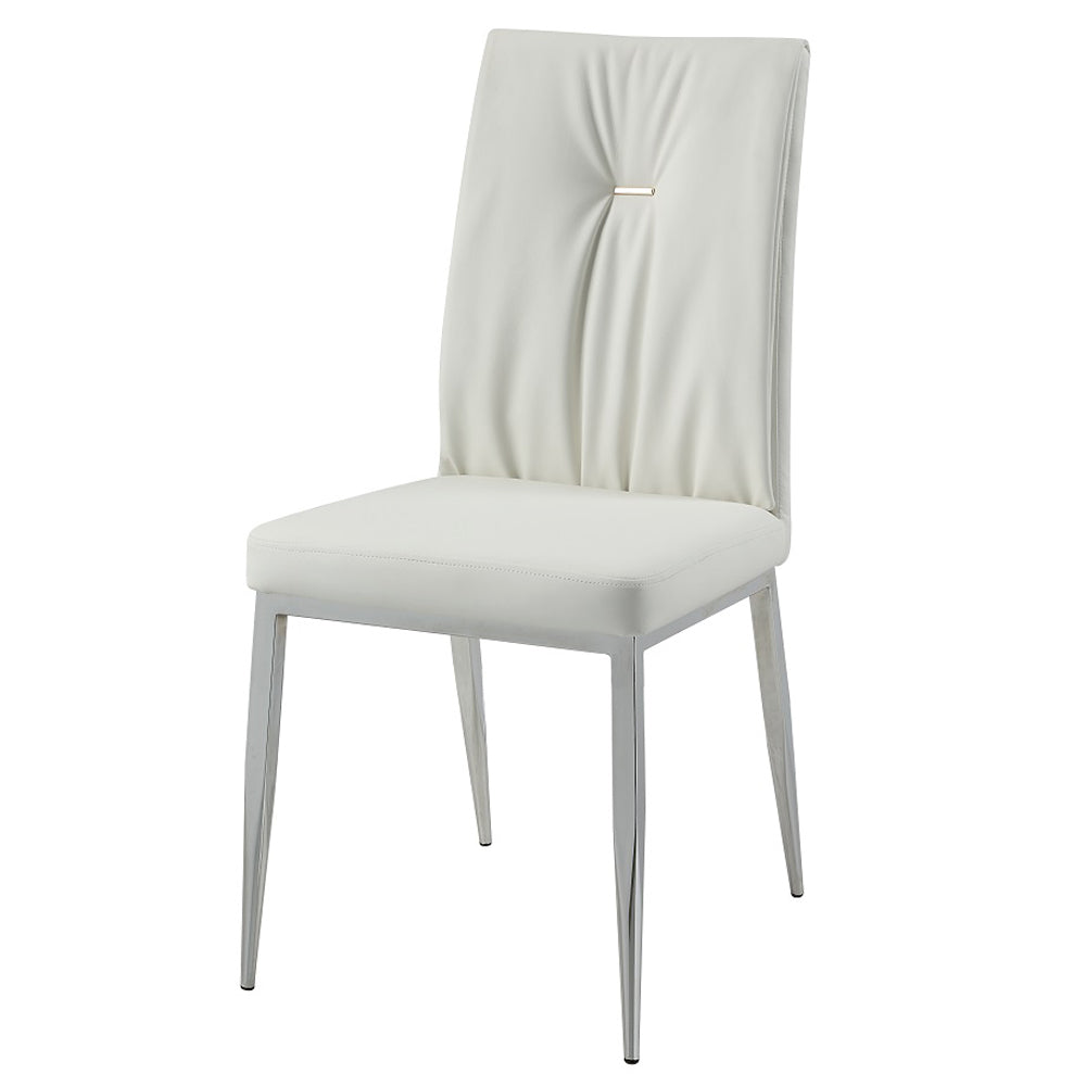 Kamaile White Side Chair (Set of 2) - Ornate Home