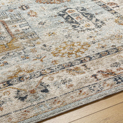 Kamau Cream & Blue Area Rug - Clearance - Ornate Home