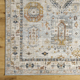 Kamau Cream & Blue Area Rug - Clearance - Ornate Home