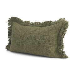 Kambal Evergreen 13x21 Cotton Decorative Pillow Cover - Ornate Home