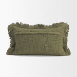 Kambal Evergreen 13x21 Cotton Decorative Pillow Cover - Ornate Home