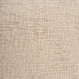Kambal Light Beige 20x20 Cotton Pillow Cover with Down Filler - Ornate Home