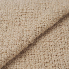 Kambal Light Beige Woven Cotton Throw Blanket