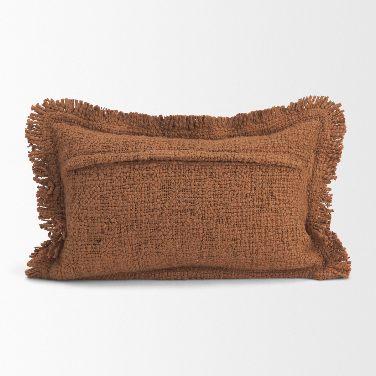Kambal Mahogany 13x21 Cotton Decorative Pillow Cover - Ornate Home