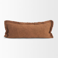 Kambal Mahogany 14x36 Cotton Decorative Pillow Cover - Ornate Home