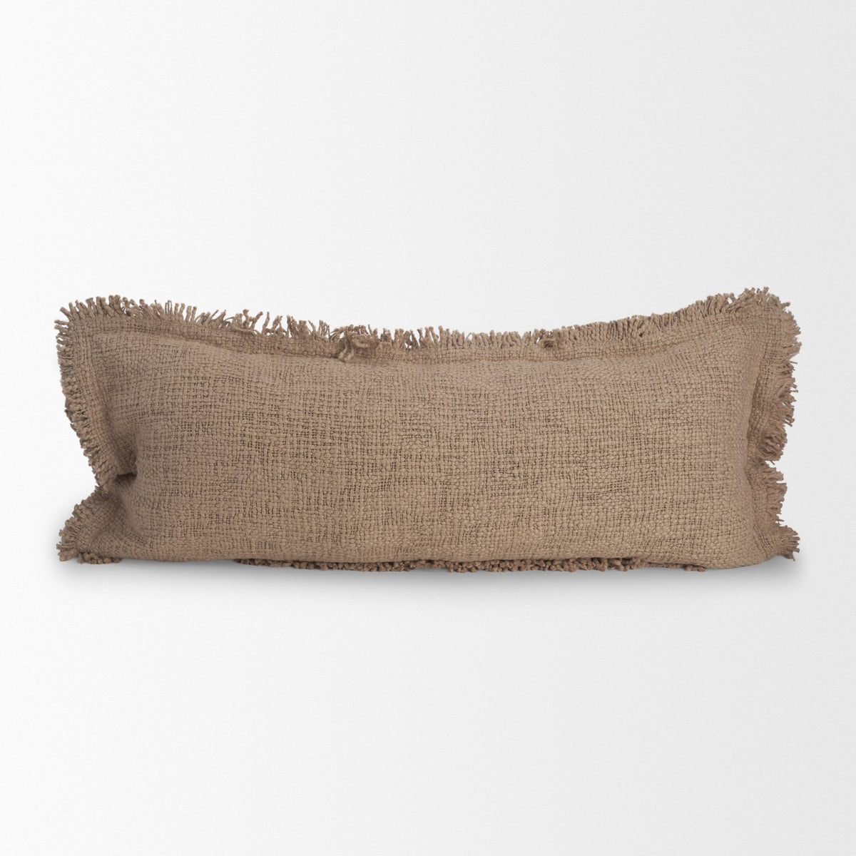 Kambal Sand 14x36 Cotton Pillow Cover with Down Filler - Ornate Home