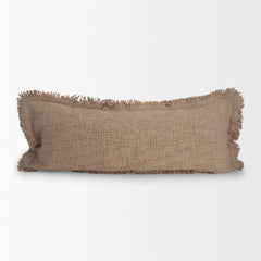 Kambal Sand 14x36 Cotton Pillow Cover with Down Filler - Ornate Home