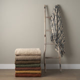 Kambal Sand Woven Cotton Throw Blanket - Ornate Home