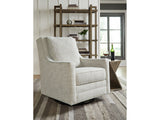 Kambria Fog Swivel Glider Accent Chair (Online Special Price) - Ornate Home