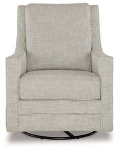 Kambria Fog Swivel Glider Accent Chair - Ornate Home