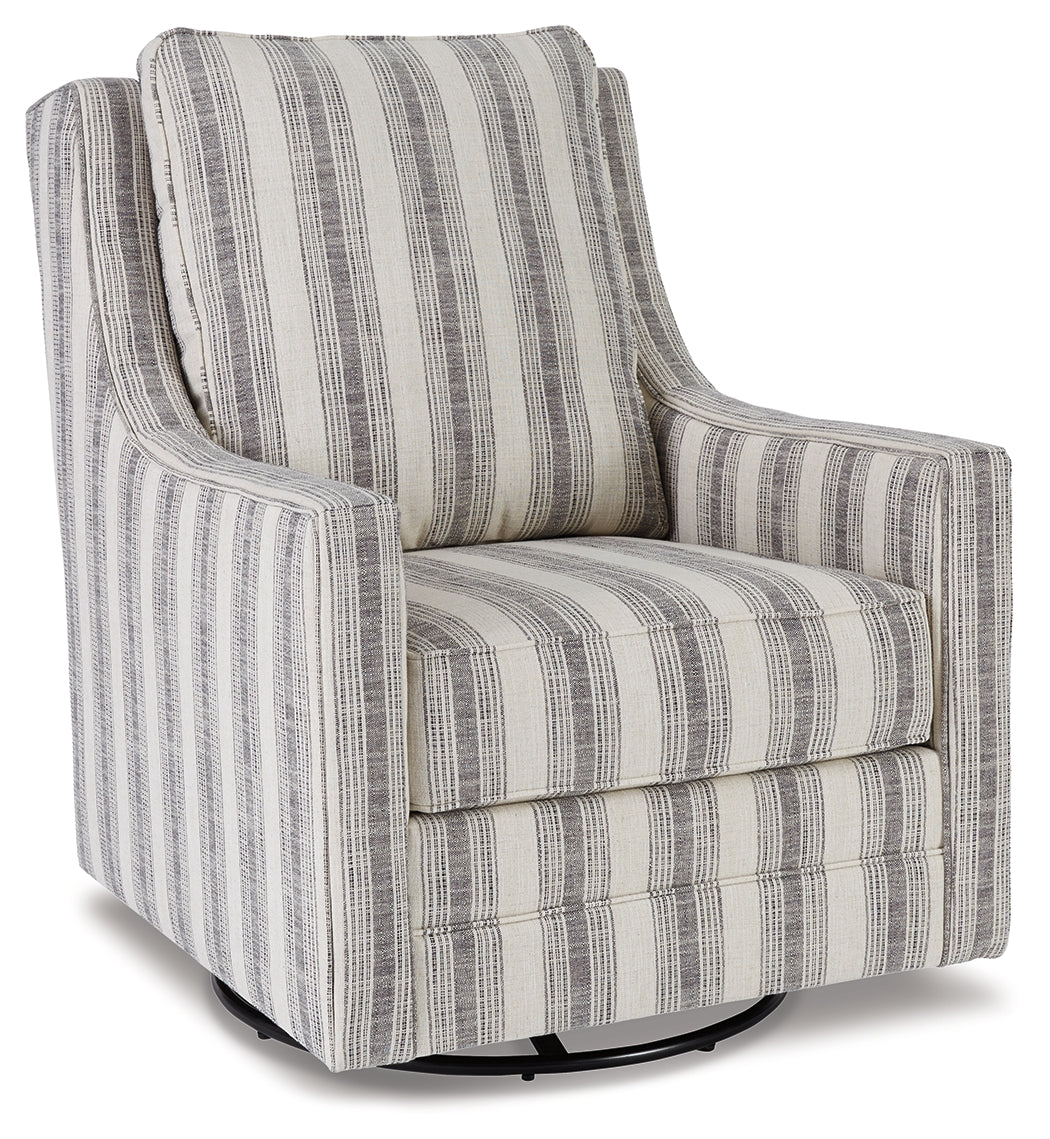 Kambria Swivel Accent Chair (Online Special Price) - Ornate Home