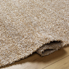 Kamil Beige Solid Area Rug - Clearance - Ornate Home