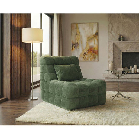 Kamili Green Massage Chair - Ornate Home