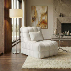 Kamili White Massage Chair - Ornate Home