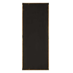 Kampar Gold/Woodtone Full Length Rattan Tall Mirror - Ornate Home