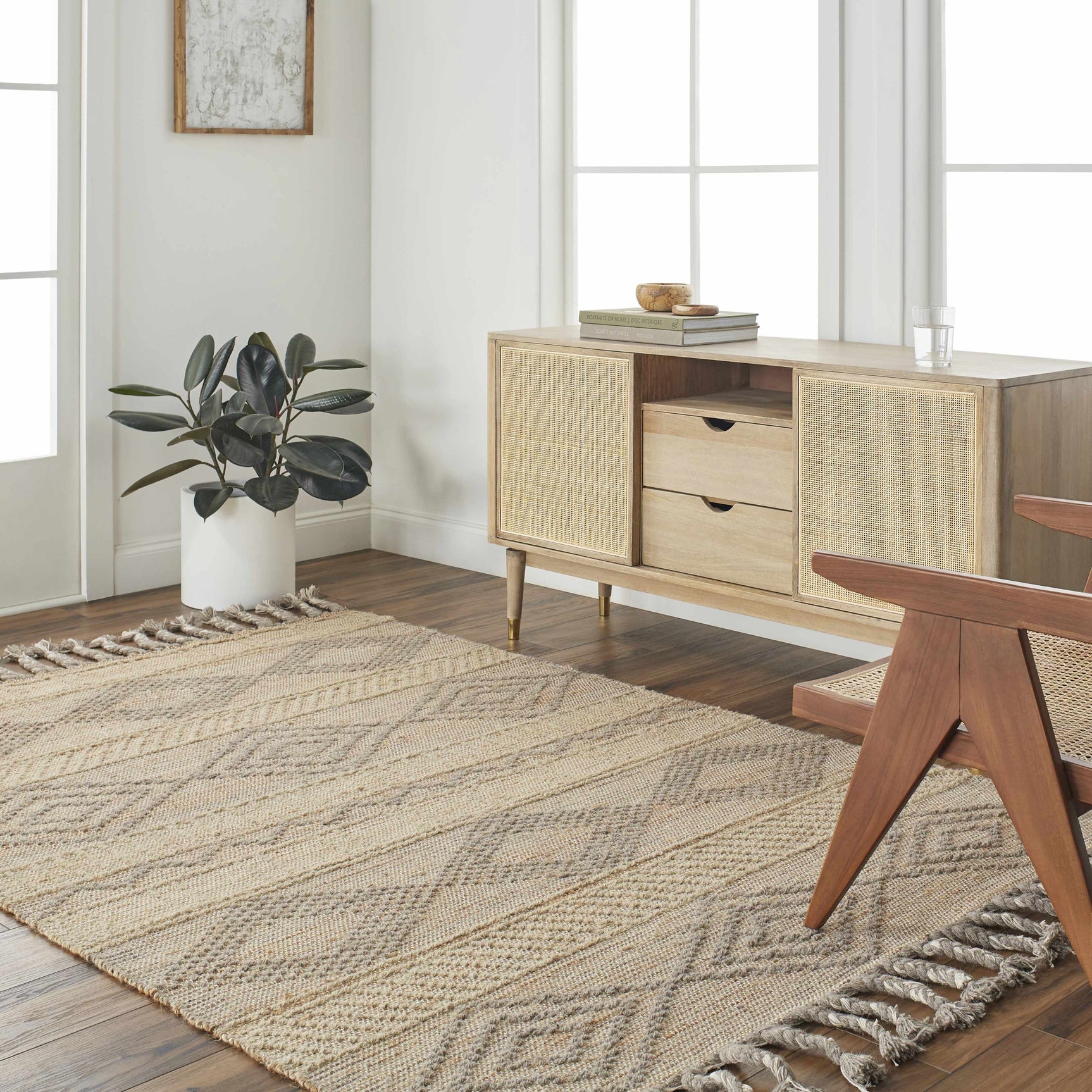 Kanata Jute&Wool Area Rug - Clearance - Ornate Home
