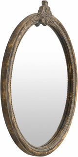Kandersteg Dark Red Accent Mirror - Ornate Home