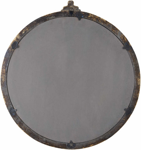 Kandersteg Dark Red Accent Mirror - Ornate Home